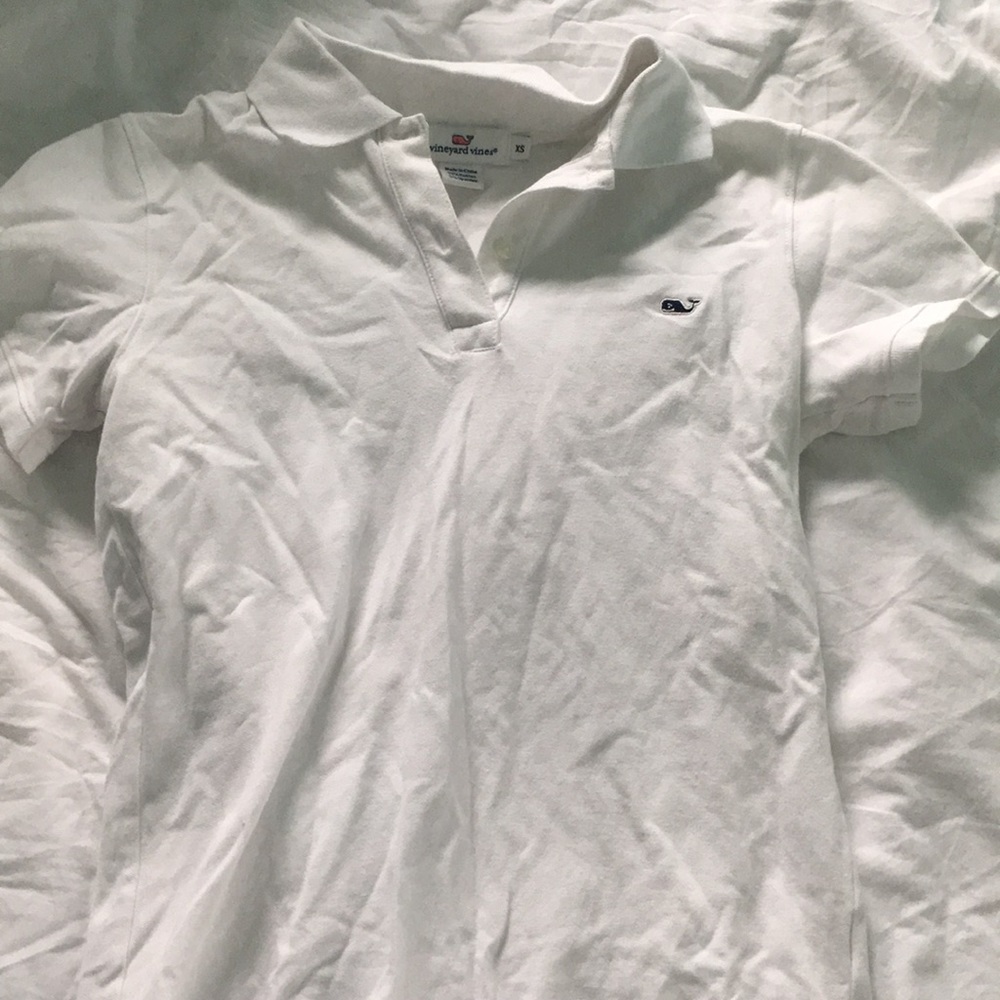 Vineyard Vines white polo shirt